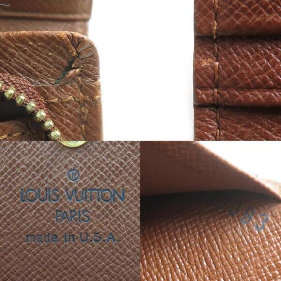 LOUIS VUITTON Brown Monogram Wallet - Picture 5 of 5